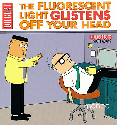 Adams, Scott - Fluorescent Light Glistens Off Your Head 