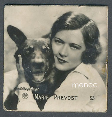 Marie Prevost, Fazer-keräilykuva 