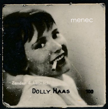 Dolly Haas, Fazer-keräilykuva 
