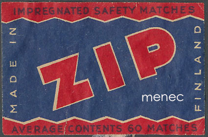 Vientietiketti, Zip 