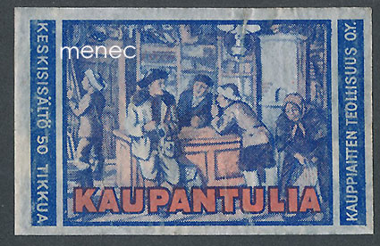 Tulitikkuetiketti, Kaupantulia 