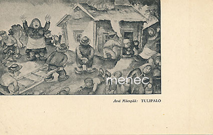 Mäenpää, Arvi - Tulipalo 