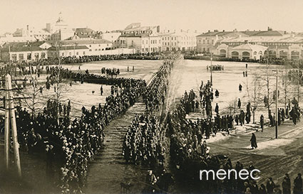 Kuopio, paraati 5.4.1932 