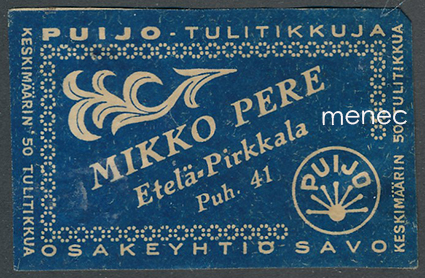 Kauppiasetiketti, Mikko Pere, Etelä-Pirkkala 