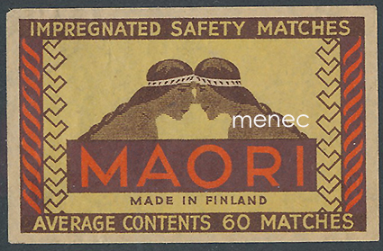 Vientietiketti, Maori 