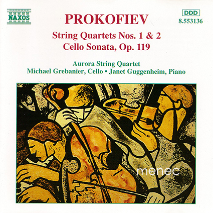 Prokofjev, Sergei - String Quartets Nos. 1 & 2 / Cello Sonata, Op.119 