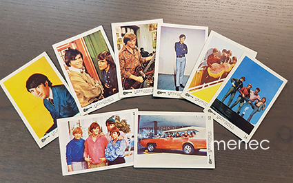 Purukumikuvia, Monkees, 8 kpl, 4-väri 