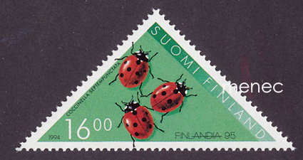Finlandia 95-kolmiomerkki, 16 mk 