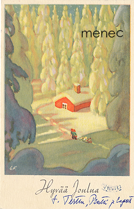 Forsström, Gunnar - Talo metsän keskellä 