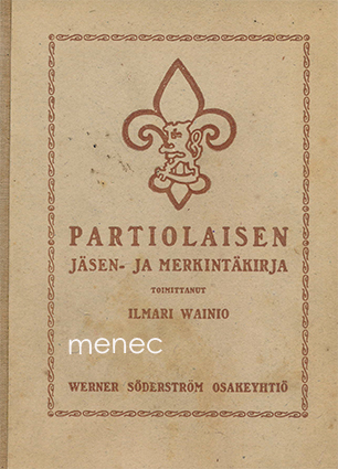 Wainio, Ilmari - Partiolaisen jäsen- ja merkintäkirja 
