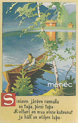 Wendelin, Martta - Sinisen järven rannalla 