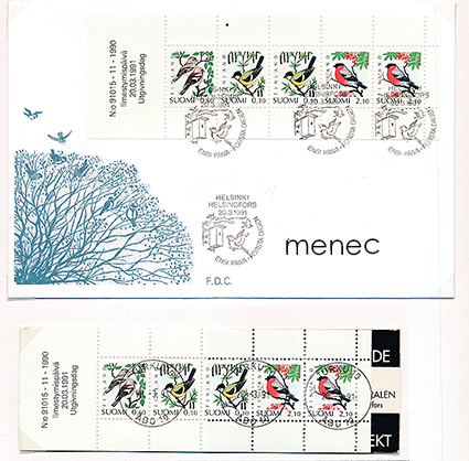Automaattivihko AV16 1991, vihko + FDC