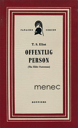 Eliot, T. S. - Offentlig person 