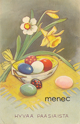 Wendelin, Martta - Kukkia ja pääsiäismunia 