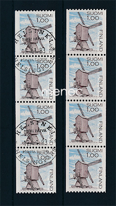 Yleismerkki 1983, 1,00, rullapostimerkki, 2x4-rivilö 