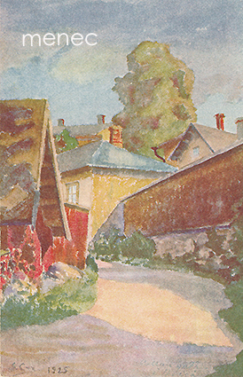 Colliander, Sigfrid - Porvoo, katunäkymä 