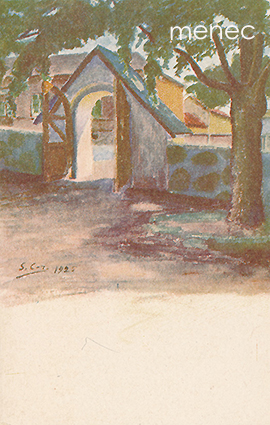 Colliander, Sigfrid - Porvoo, kirkon muuria 