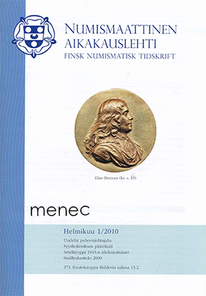 Numismaattinen aikakauslehti  2010,1