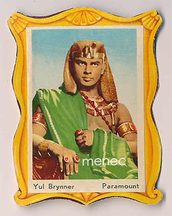 Yul Brynner faaraona, keräilykuva 