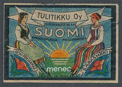Kansallispukusarjaa, Keski-Pohjanmaa ja Sääksmäki 