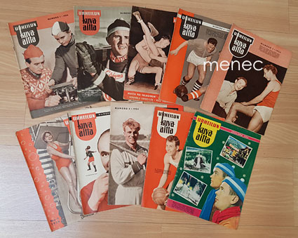 Urheilun Kuva-Aitta 1954 [10 vol.] 