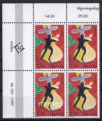 Ahvenanmaa, Europa 1997, nro-nelilö 