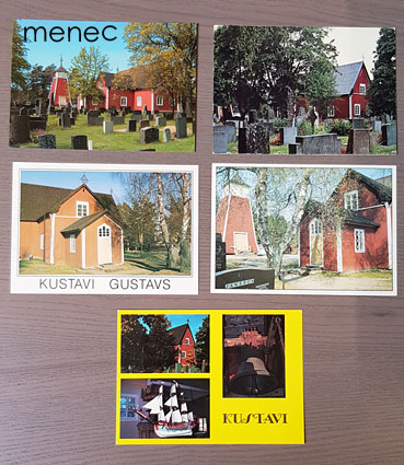 Kustavi, kirkko, 5 kpl 
