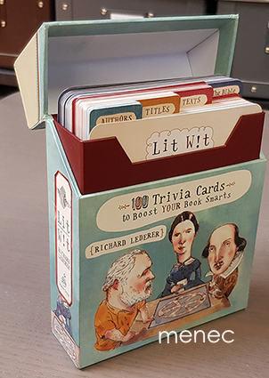 Lederer, Richard - Lit Wit. 100 Trivia Cards to Boost your Book Smarts 