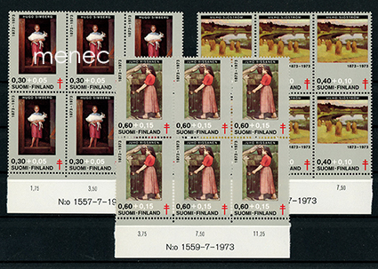 Tuberkuloosi 1973, numerokuusilot 