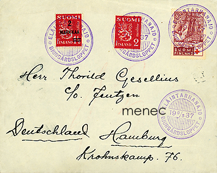 Eläintarhanajot 1937, erikoisleima 