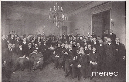 Valtakunnanduuman istunto Taurian linnassa 8.3.1917 