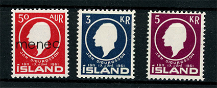 Islanti, Jón Sigurdsson 1961, sarja 
