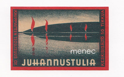 Tulitikkuetiketti, Juhannustulia 