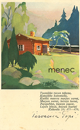 Wendelin, Martta - Tuomikko tuvan takana ... 