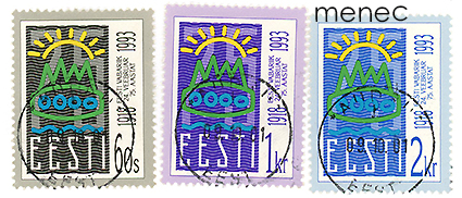 Viro, Itsenäisyyden 75-vuotisjuhla 1993, sarja loistoilla 
