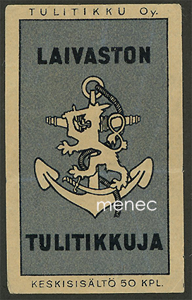 Tulitikkuetiketti, Laivaston tulitikkuja 