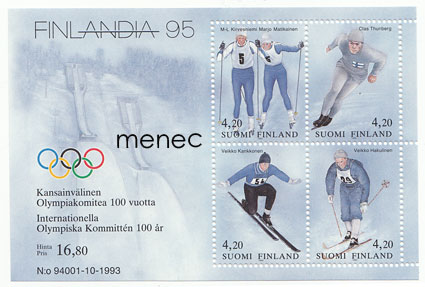 Finlandia 95, Talviurheilu 1994, pienoisarkki BL11 
