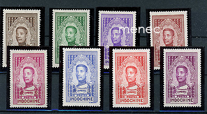 Ranska, Indokiina, Kambodzan kuningaskunta 1936, 1-30c 