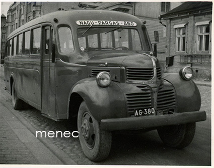 Turku, linjan Nauvo -Parainen - Turku linja-auto 