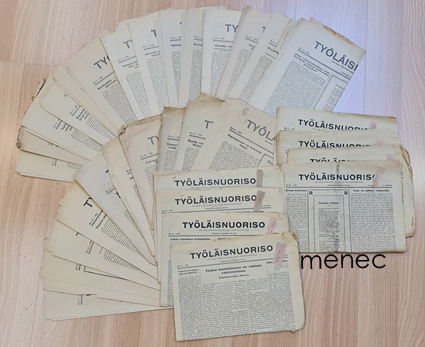 Työläisnuoriso 1922, 32 numeroa 