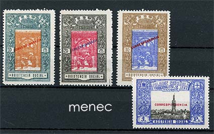 Espanjan sisällissota, Falange Espanola tradicionalista, Tanger, Correnpondencia, 4 kpl 