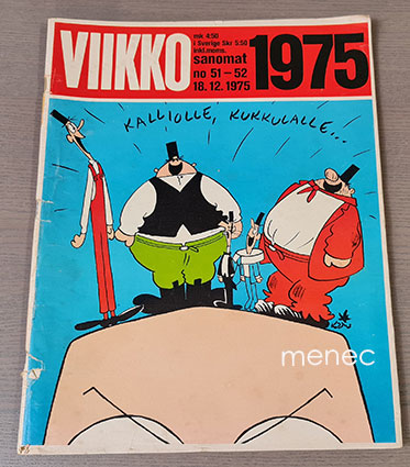 Viikkosanomat. Viimeinen numero  1975,51