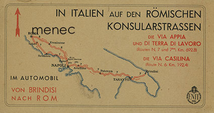 In Italien auf den römischen Konsularstrassen 