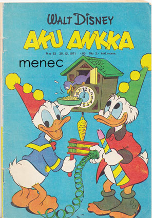 Aku Ankka  1971,52