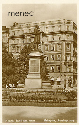 Helsinki, Runebergin patsas 
