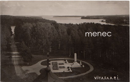 Viitasaari, kirkko ja vapaussodassa kaatuneiden muistomerkki 