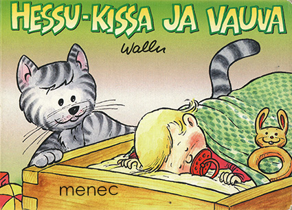 Wallu - Hessu-kissa ja vauva 