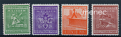 Saksa, paikallisanti 1945, Meissen, jälleenrakennussarja 1945 