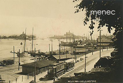 Helsinki, Eteläsatama, raitiovaunu 78 