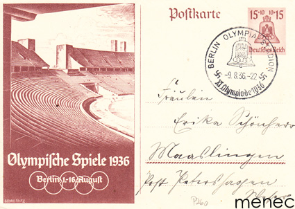 Saksa, ehiö, Berliinin olympialaiset 1936 